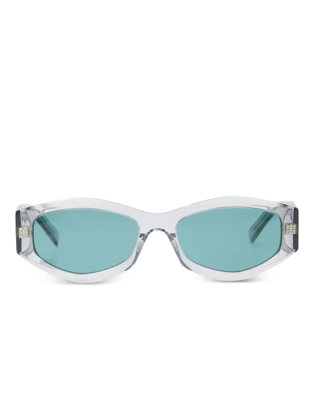 Givenchy Eyewear geometric-frame sunglasses | Grey | Image 1
