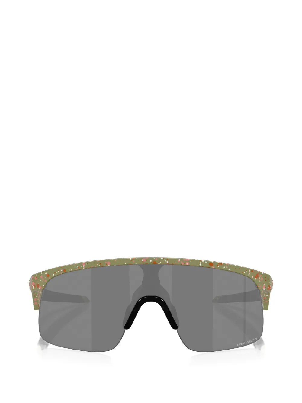 OAKLEY KID Resistor Terrazzo splatter-print sunglasses - Verde