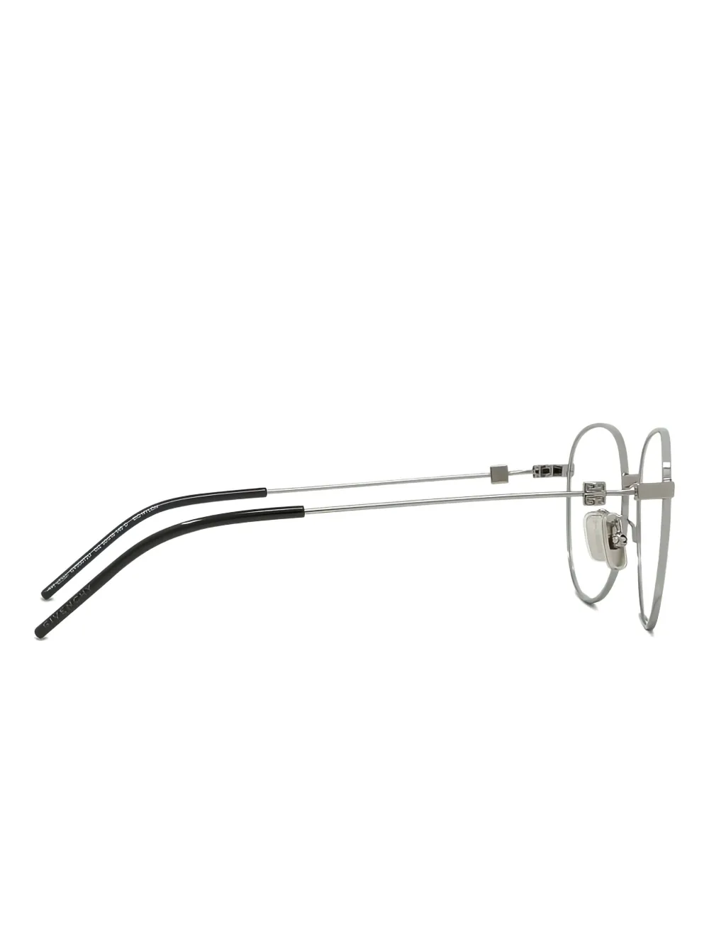 Givenchy Eyewear Bril met ovaal montuur Zilver