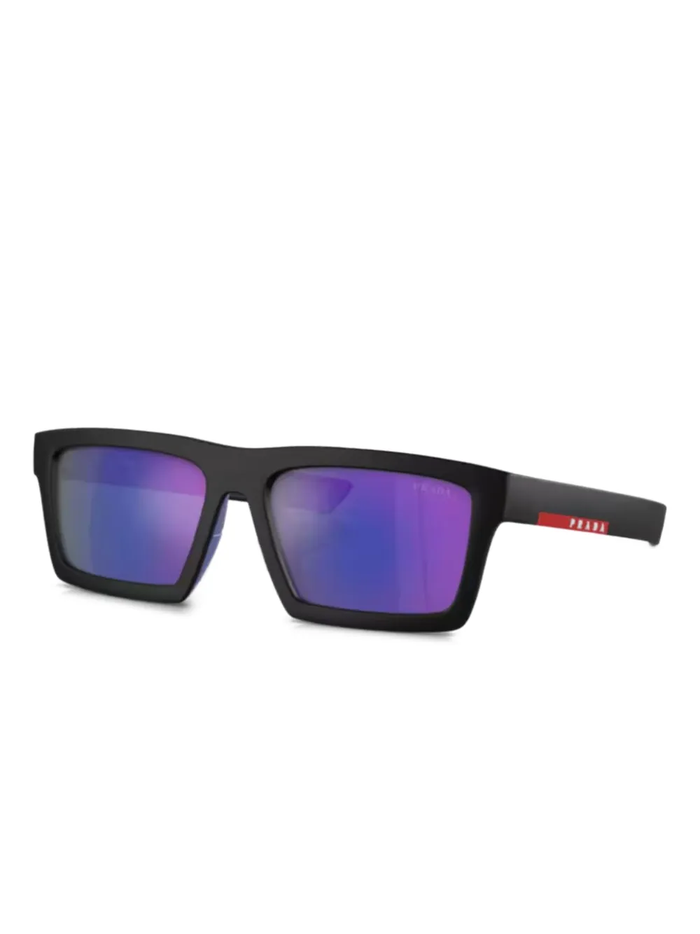 Prada Linea Rossa PS02ZSU zonnebril Zwart
