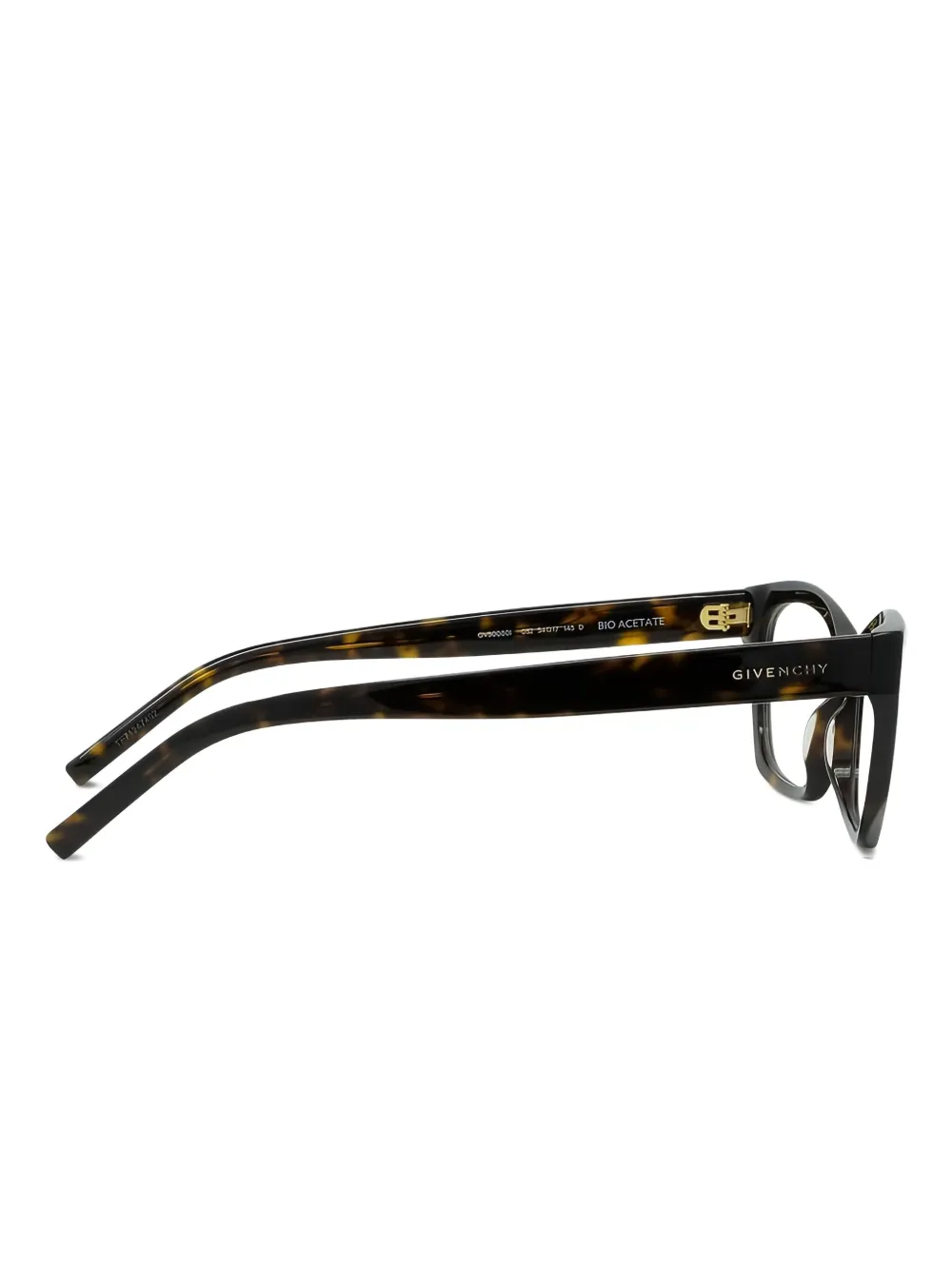Givenchy Eyewear Havana bril met cat-eye montuur Zwart