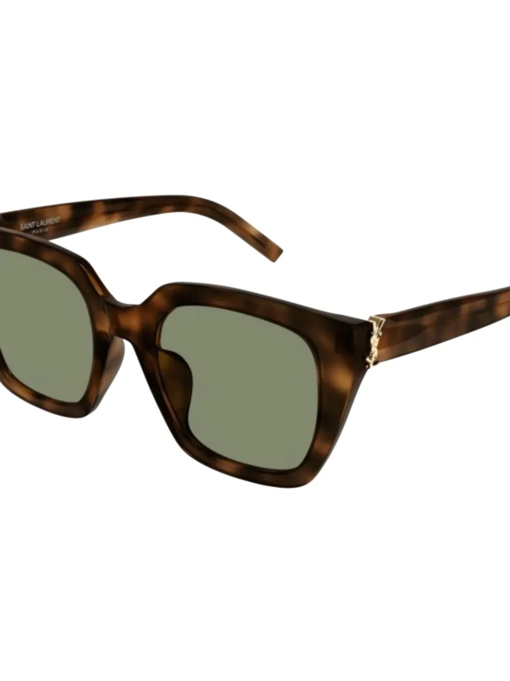 Saint Laurent Eyewear tortoiseshell geometric sunglasses Bruin