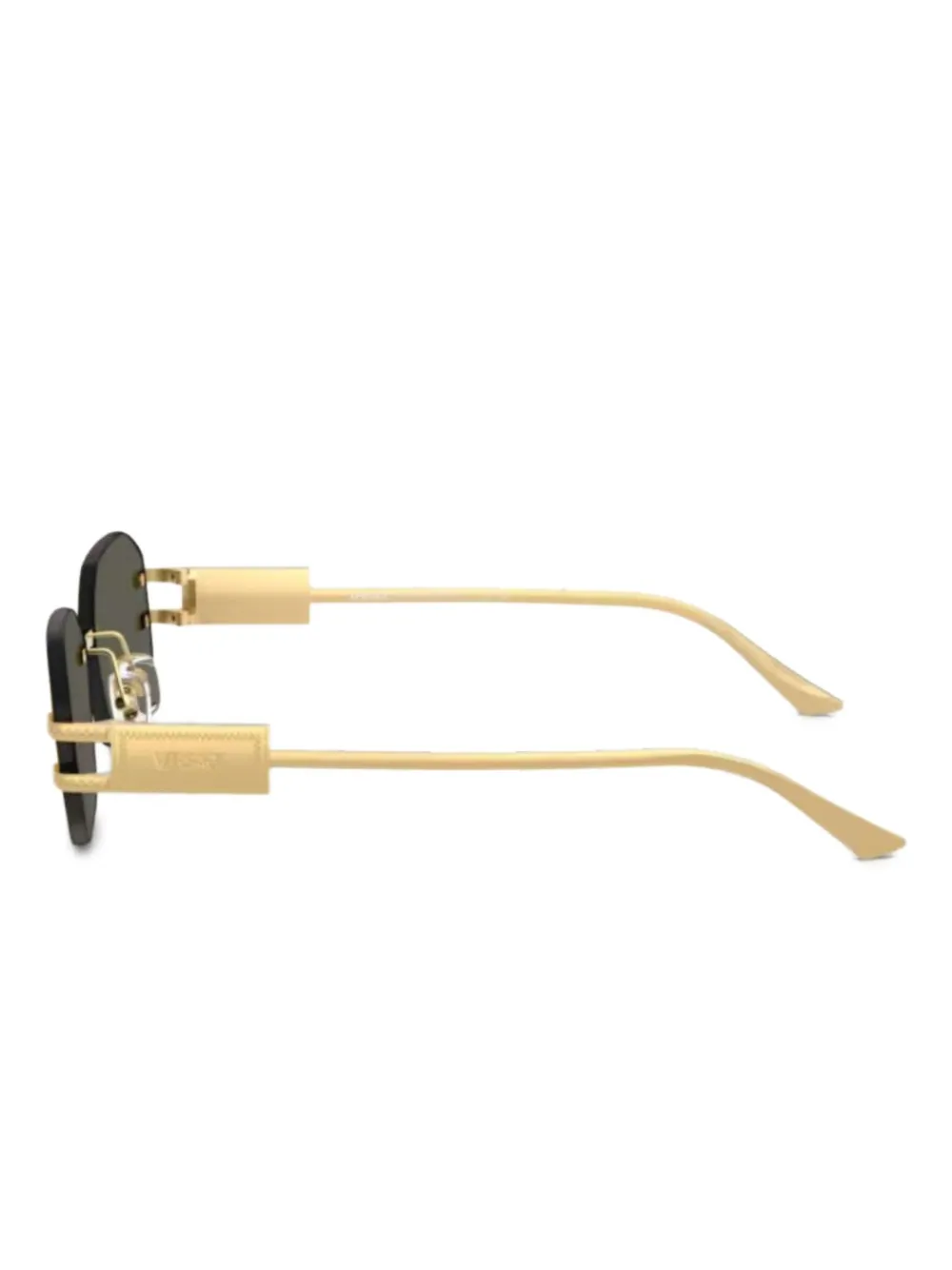 Versace Eyewear geometric-frame sunglasses Goud