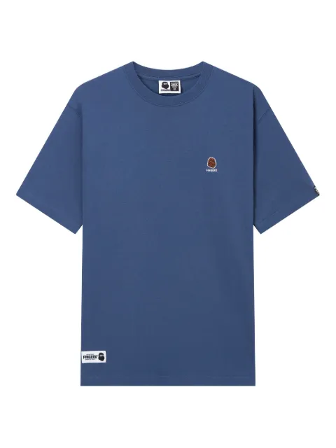 FINGERCROXX embroidered-logo cotton T-shirt