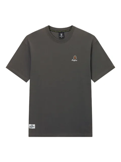 FINGERCROXX embroidered-logo cotton T-shirt
