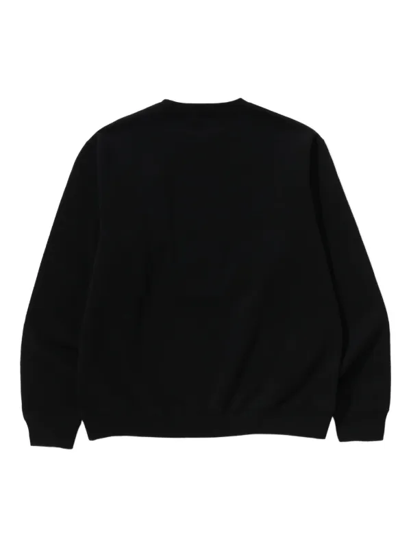 Neighborhood logo-print crew-neck Sweatshirt | Black | FARFETCH ZA