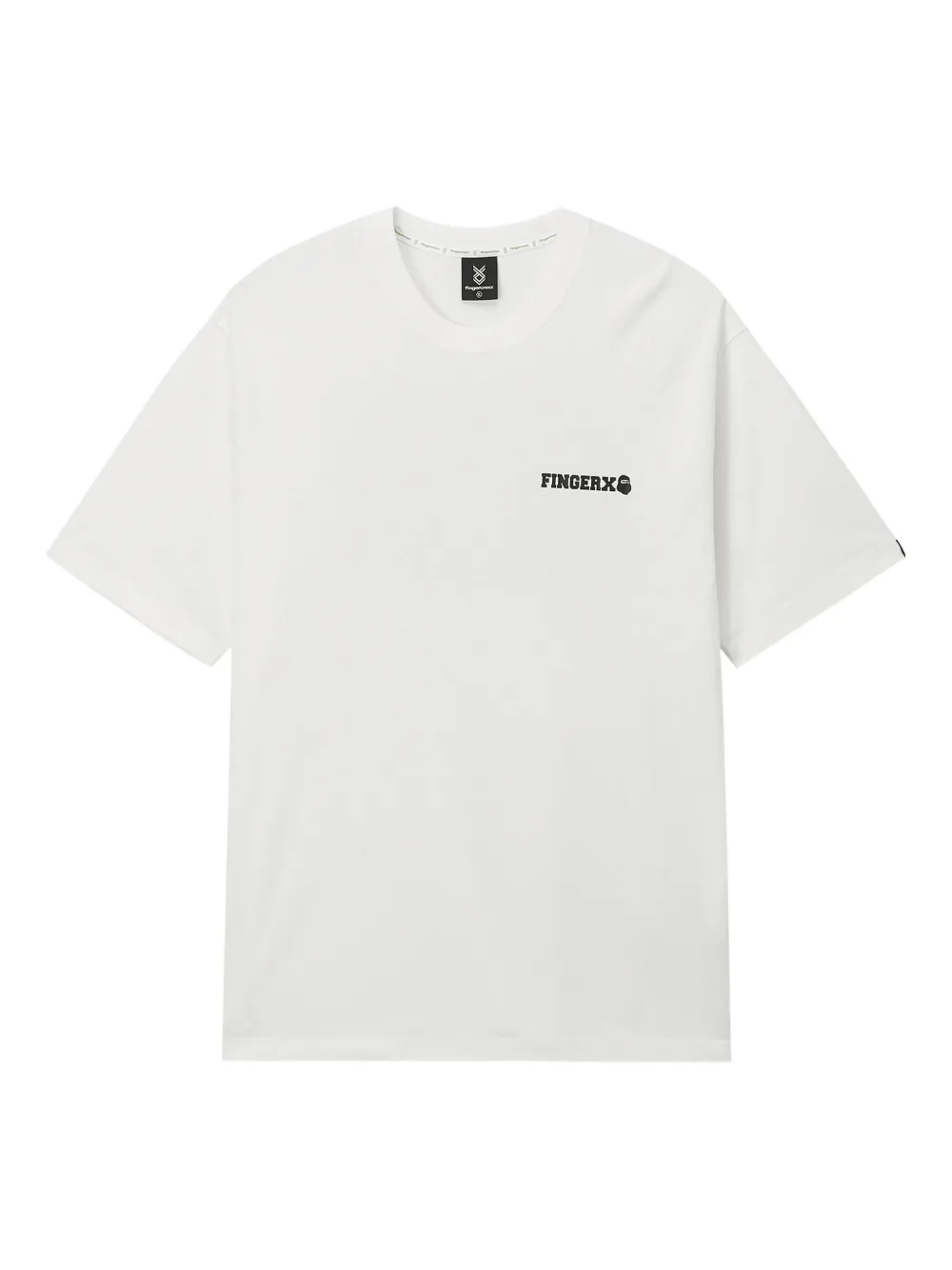 FINGERCROXX logo-print T-shirt | White | Image 1