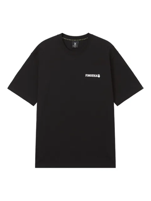 FINGERCROXX graphic-print cotton T-shirt