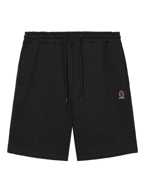 FINGERCROXX logo-embroidered drawstring shorts