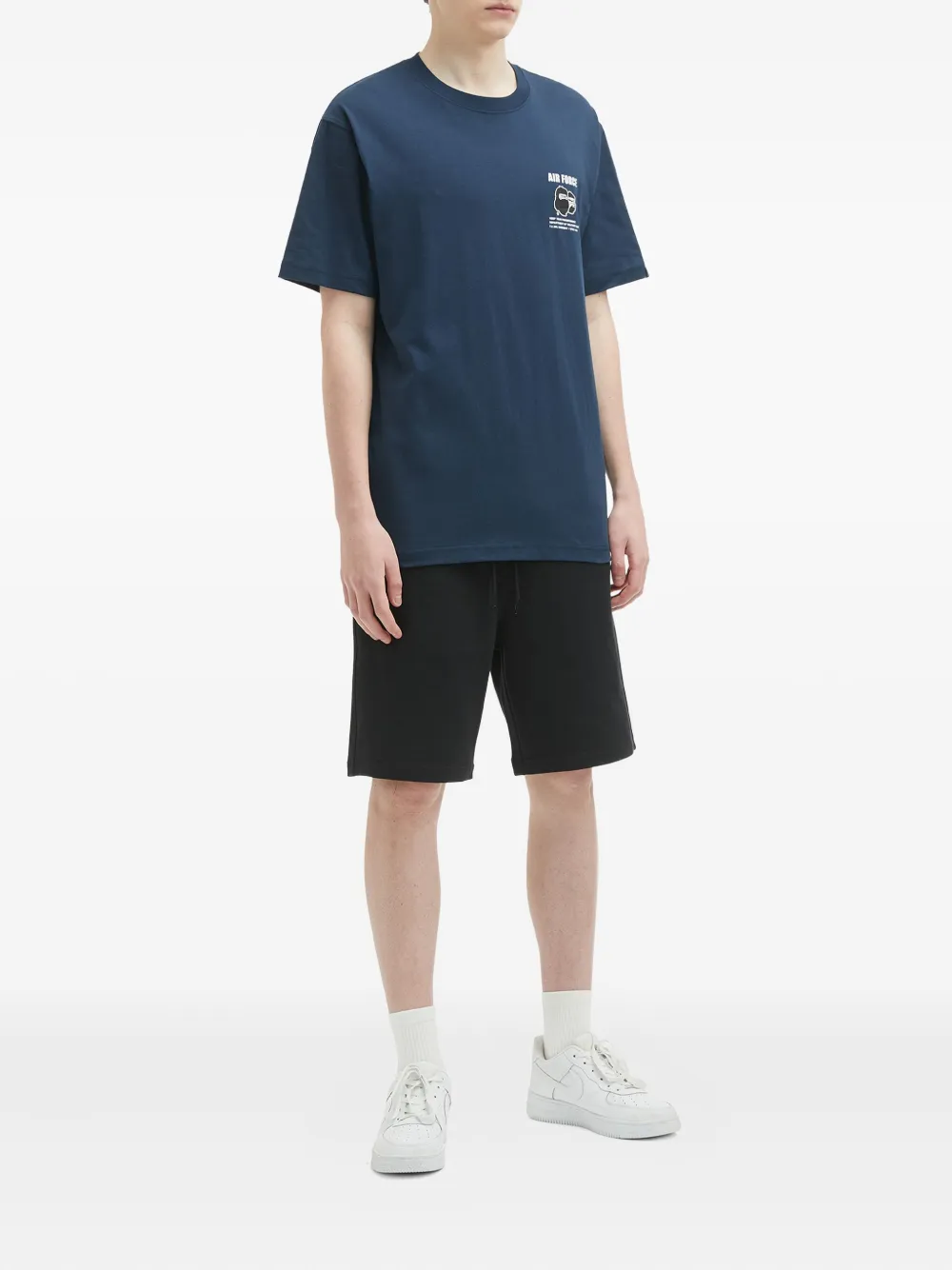 FINGERCROXX logo-embroidered drawstring shorts | Track & Running Shorts | Image 2
