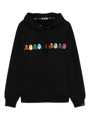 パーカー・フーディ MASTERMIND JAPAN STICHWORK HOODIE Black Regular Fit Stitchwork Hoodie by mastermind JAPAN on Sale