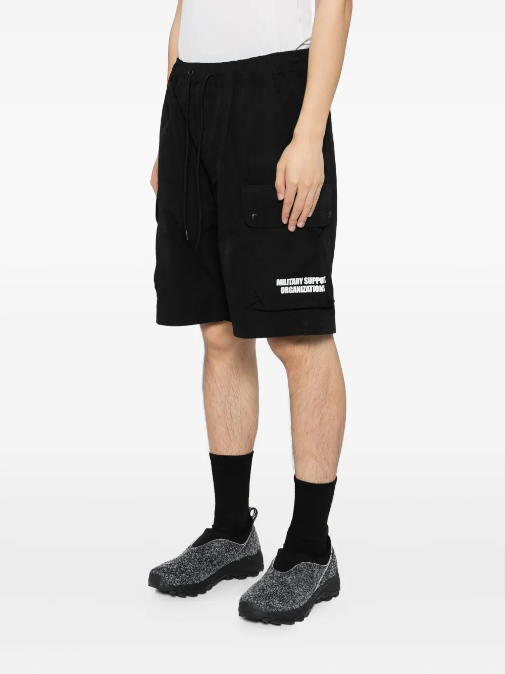 FINGERCROXX Cargo shorts Zwart