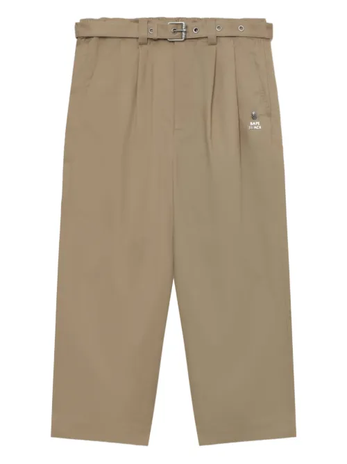 Pantalon plissé ceinturé - BAPE BLACK *A BATHING APE® - Modalova