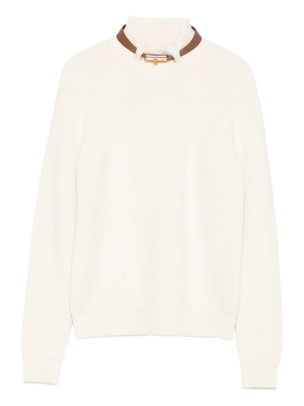 Elisabetta Franchi ハイネック セーター - ニュートラル Elisabetta Franchi ハイネック セーター - ニュートラル