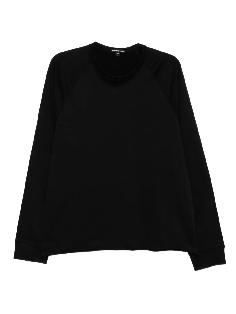 James Perse Terry T-shirt | Black | Image 1