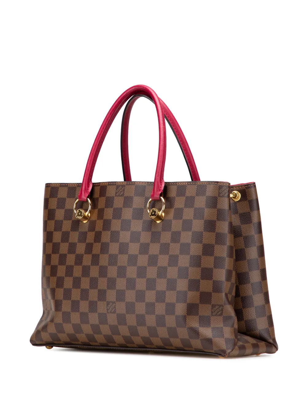 Pre-owned Louis Vuitton 2019 Damier Ebene Riverside Satchel