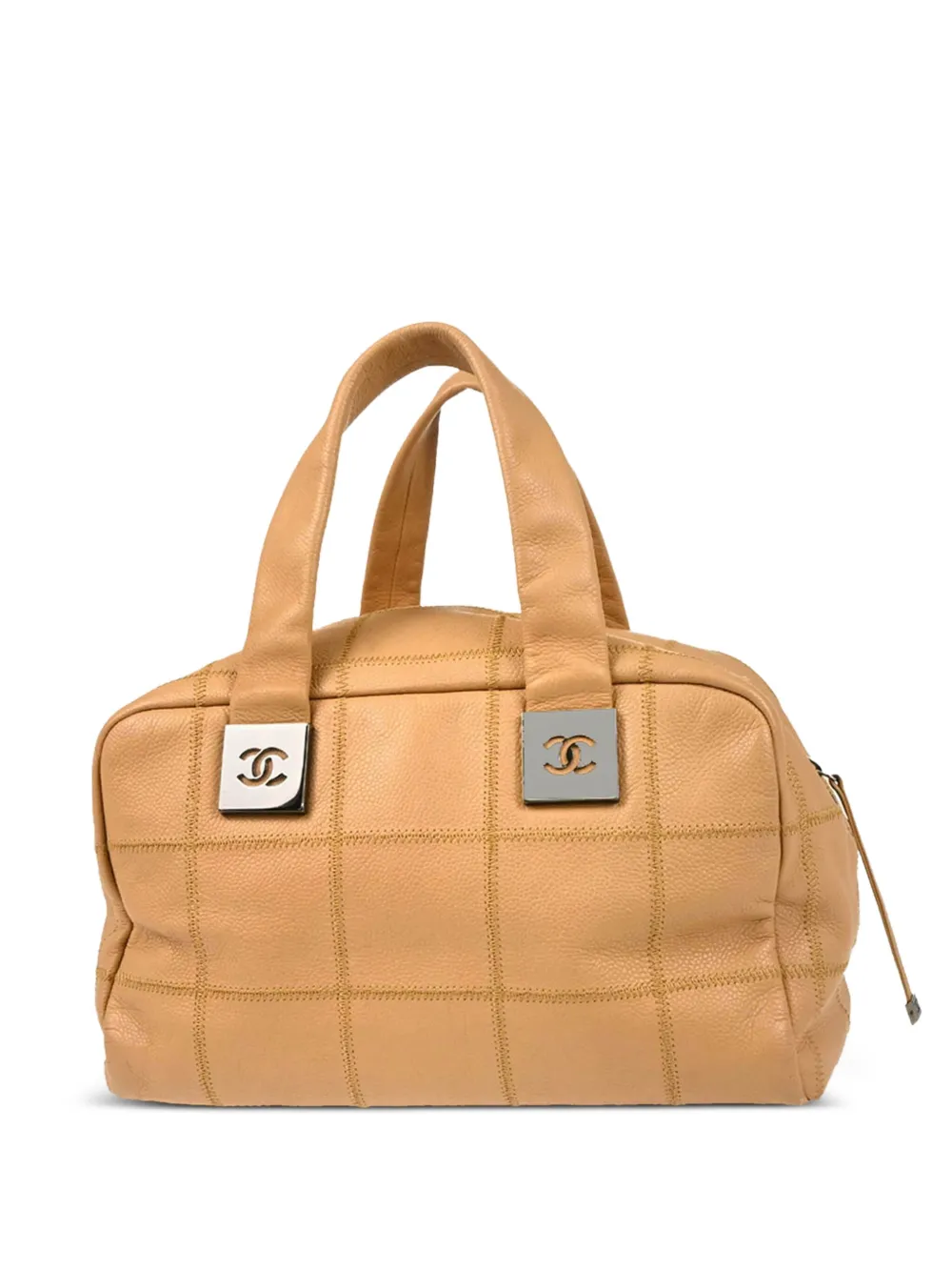 CHANEL Pre-Owned 2003 チョコバー ハンドバッグ - ニュートラル CHANEL Pre-Owned 2003 チョコバー ハンドバッグ - ニュートラル