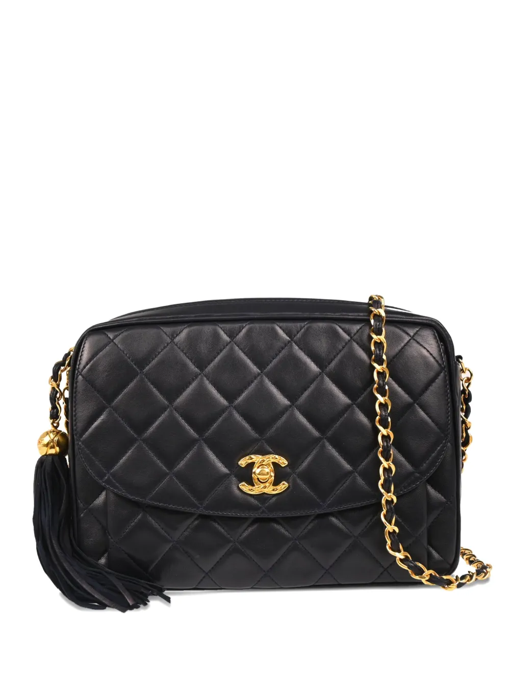 CHANEL Pre-Owned 1992 カメラバッグ - ブルー CHANEL Pre-Owned 1992 カメラバッグ - ブルー