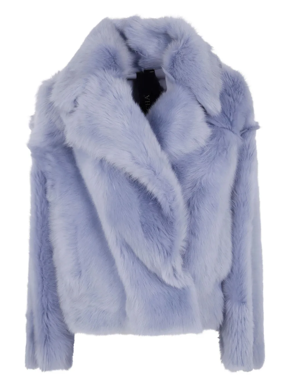 draped-collar jacket