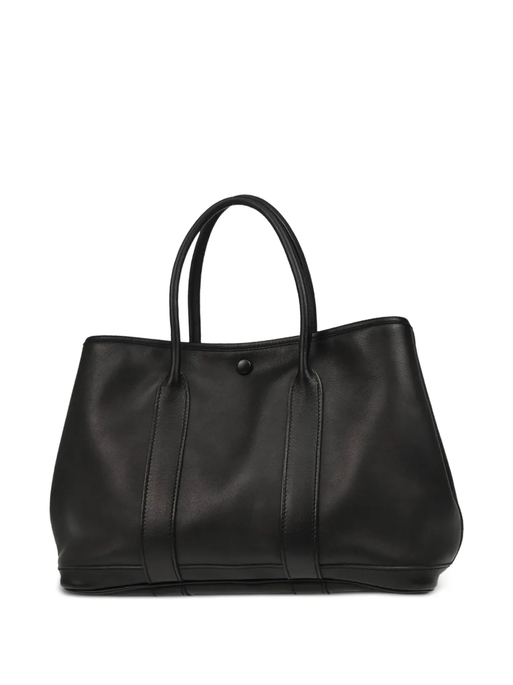 Pre-owned Hermes 2006 Garden Twilly Tpm Handbag In Black