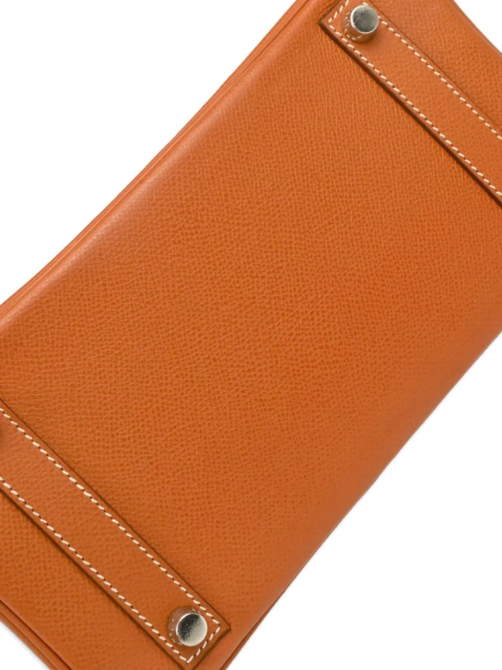Pre-owned Hermes 2005 Birkin 25 Handbag In Brown