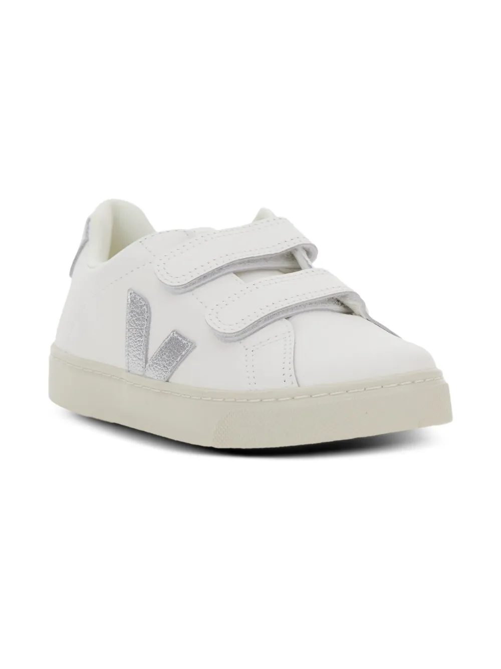 VEJA Kids touch-strap sneakers White