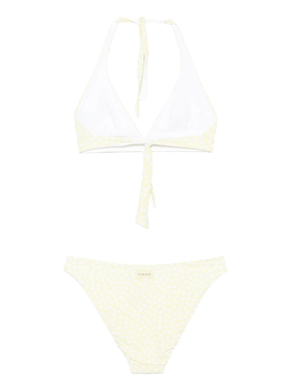 Fisico polka-dot halter-neck bikini | Bikinis | Image 2