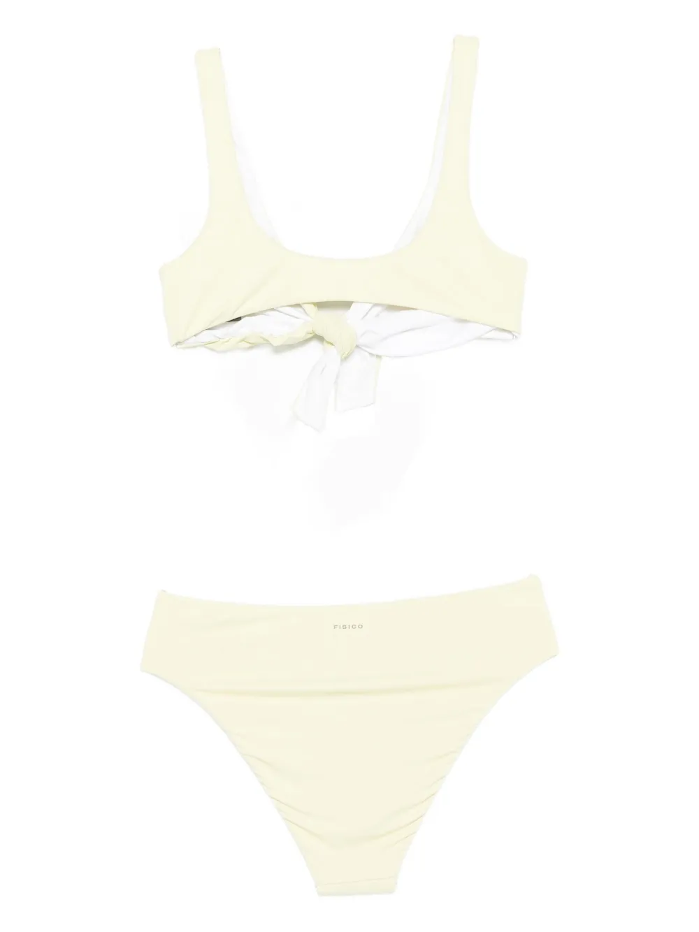 Fisico knotted bikini Geel