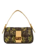 Fendi Pre-Owned 1990-2000s Zucca Embroidered Baguette handbag - Brown