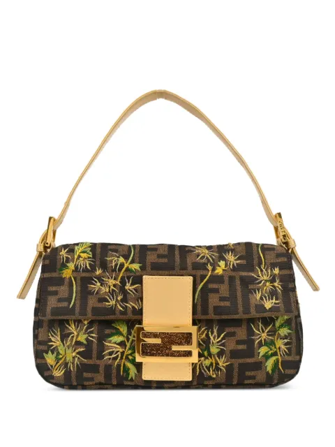 Fendi Pre-Owned 1990-2000s Zucca Embroidered Baguette handbag