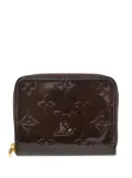 Louis Vuitton Pre-Owned 2019 Vernis Zippy coin wallet - Brown