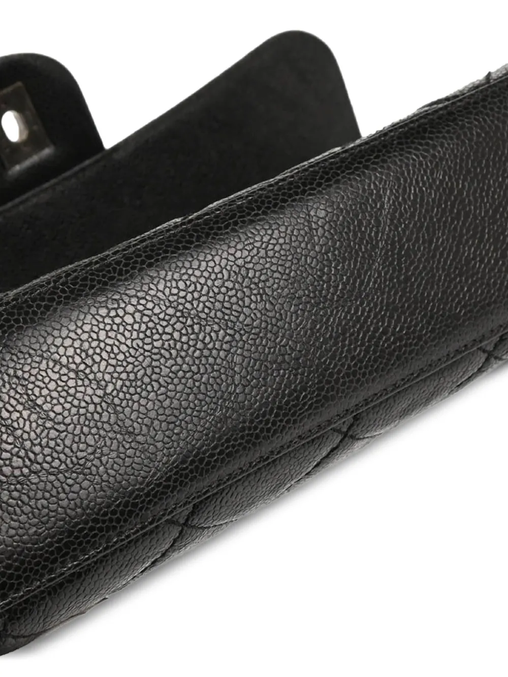 Pre-owned Chanel 2014 Double Flap Shoulder Bag In Black