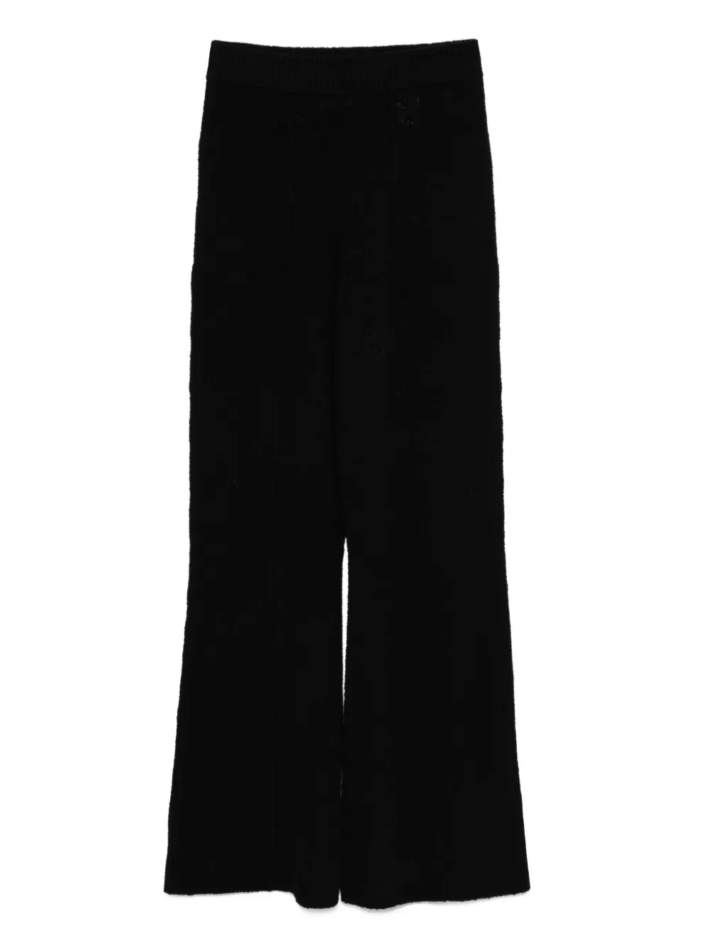Guest In Residence bouclé flared trousers - Nero