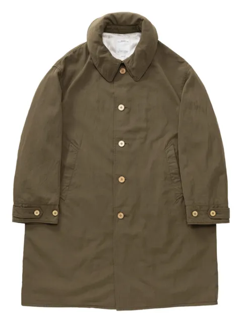 visvim hooded buttoned coat