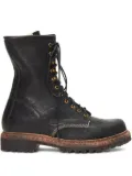 visvim Scout lace-up leather boots - Black