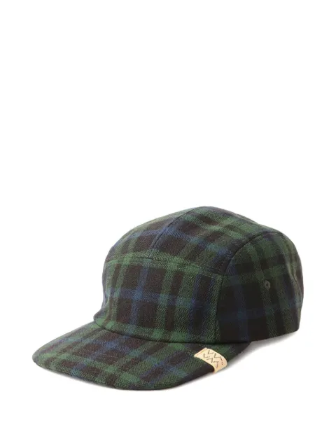visvim check-pattern adjustable cap