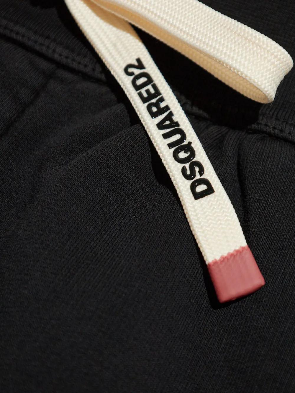 DSQUARED2 drawstring shorts Zwart