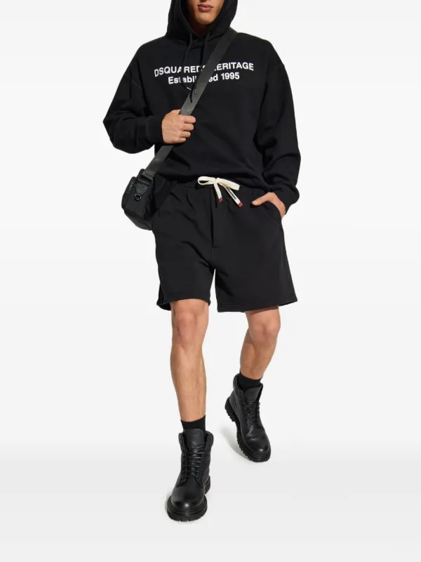 DSQUARED2 ドローストリング ショートパンツ | ブラック