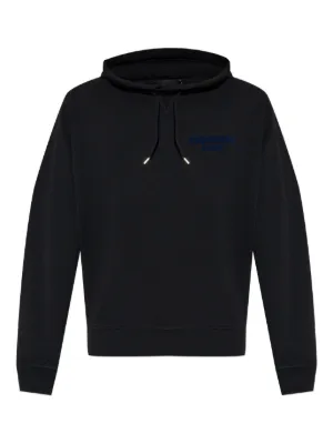 【DSQUARED2】Leaf buddy Hoodie 送料・関税込み Logo hoodie Dsquared2 - embroidered stripe-trim hoodie