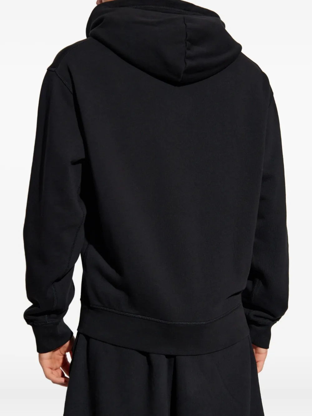 DSQUARED2 Hoodie met logoprint Zwart