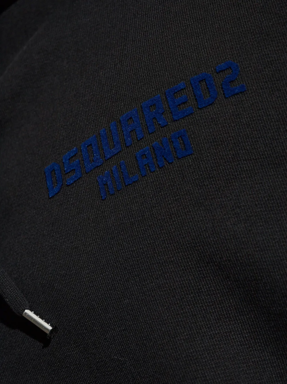 DSQUARED2 Hoodie met logoprint Zwart