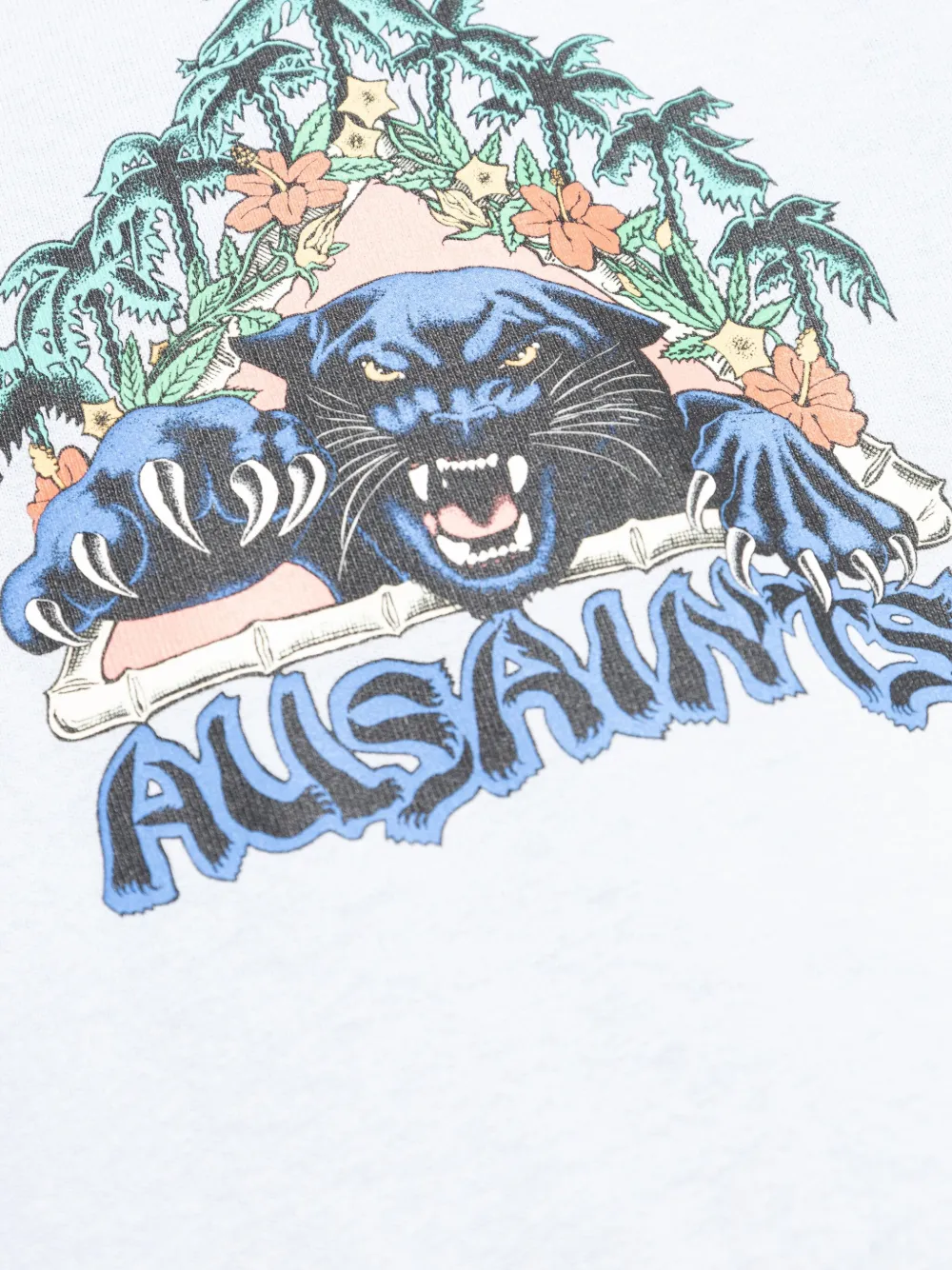 AllSaints Pounce T-shirt met grafische print Blauw