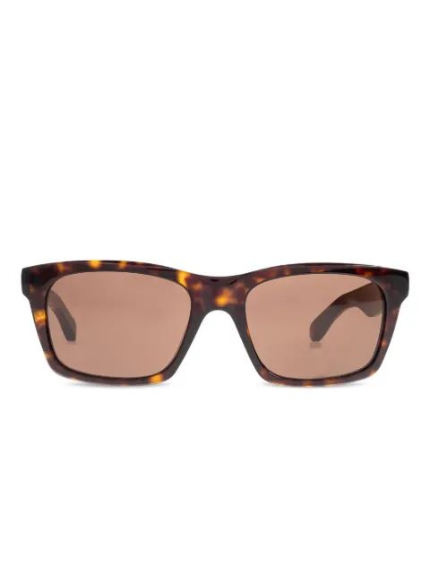 Balenciaga Eyewear tortoiseshell rectangle sunglasses
