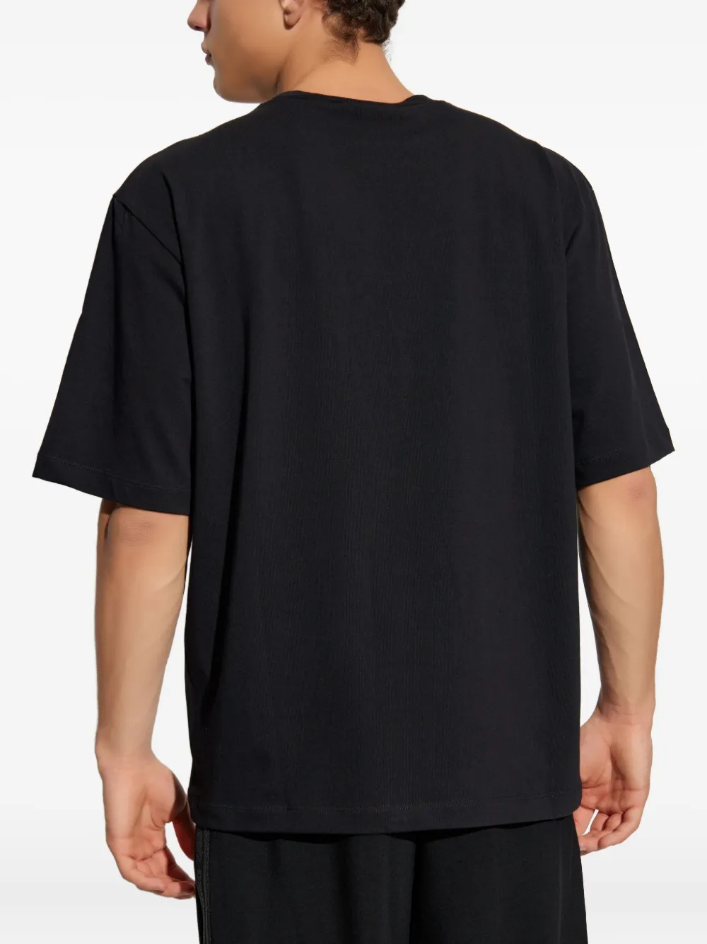 DSQUARED2 embroidered pocket T-shirt Zwart