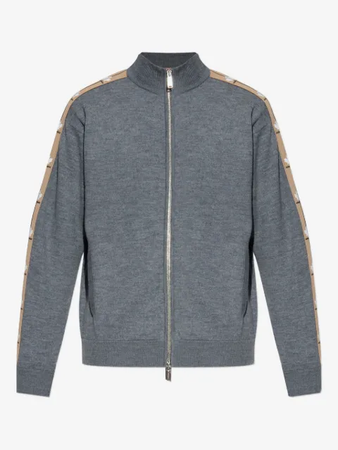 DSQUARED2 logo-print cardigan