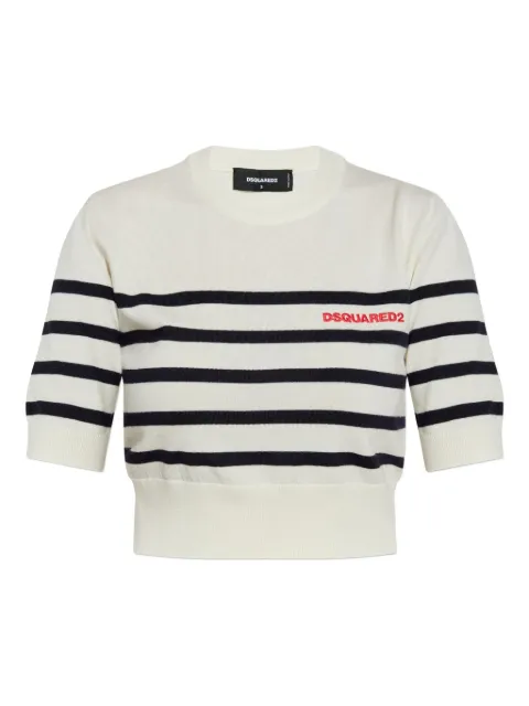 DSQUARED2 embroidered-logo T-shirt