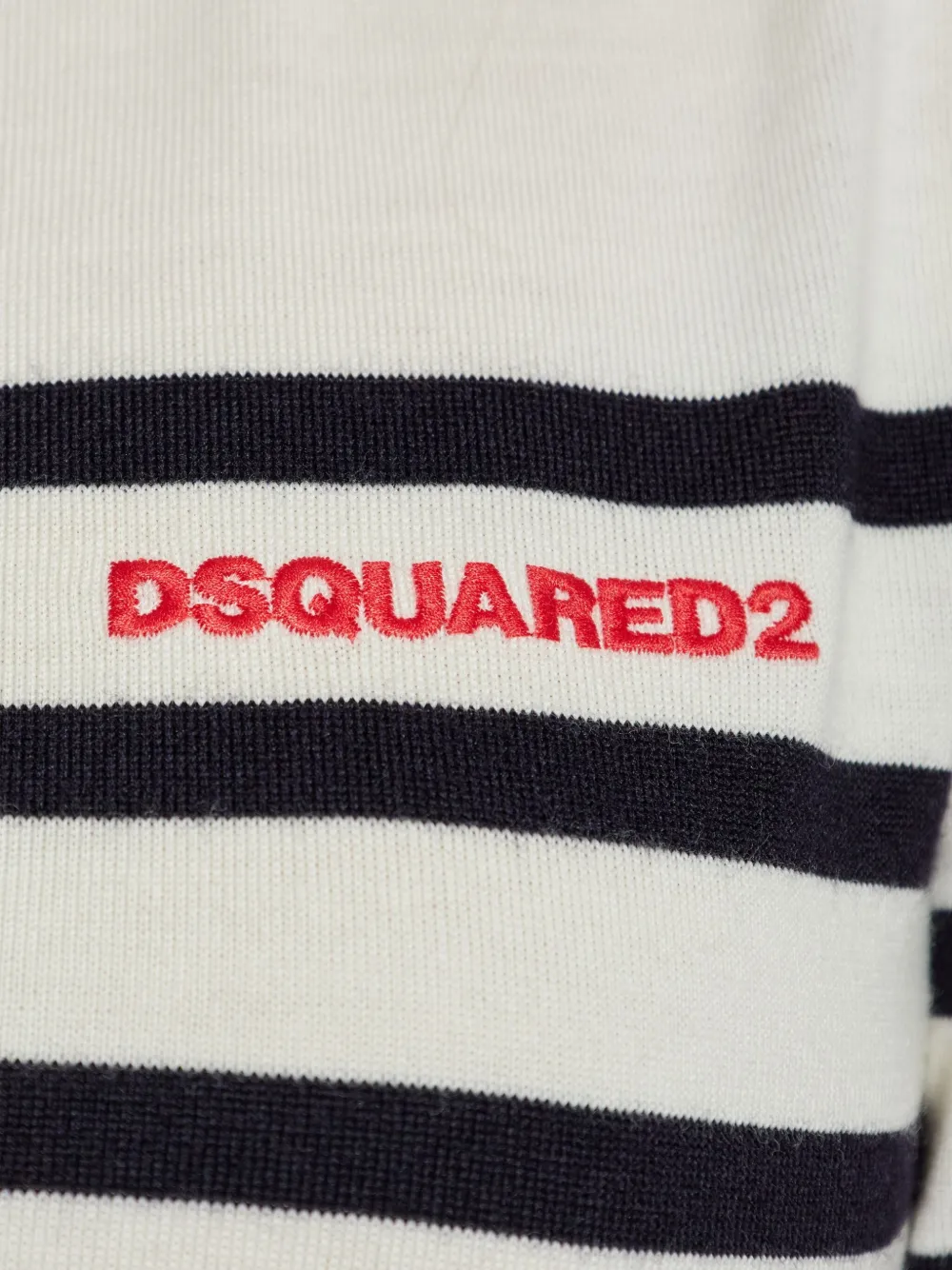 DSQUARED2 embroidered-logo T-shirt Wit