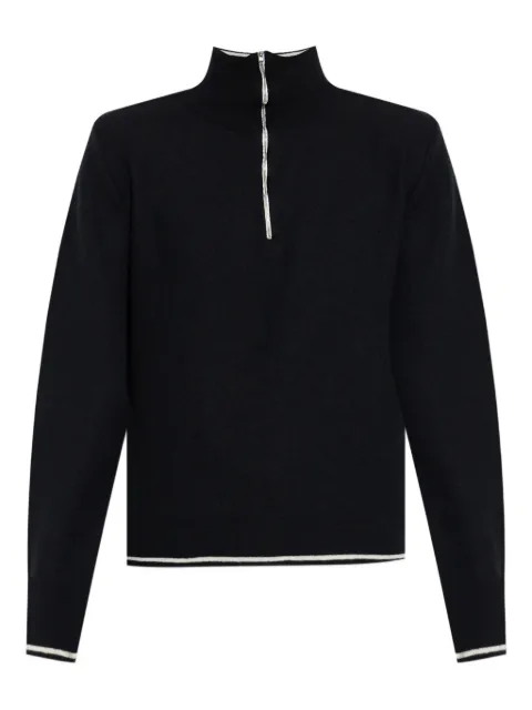 Maison Margiela high-neck front-zip sweater