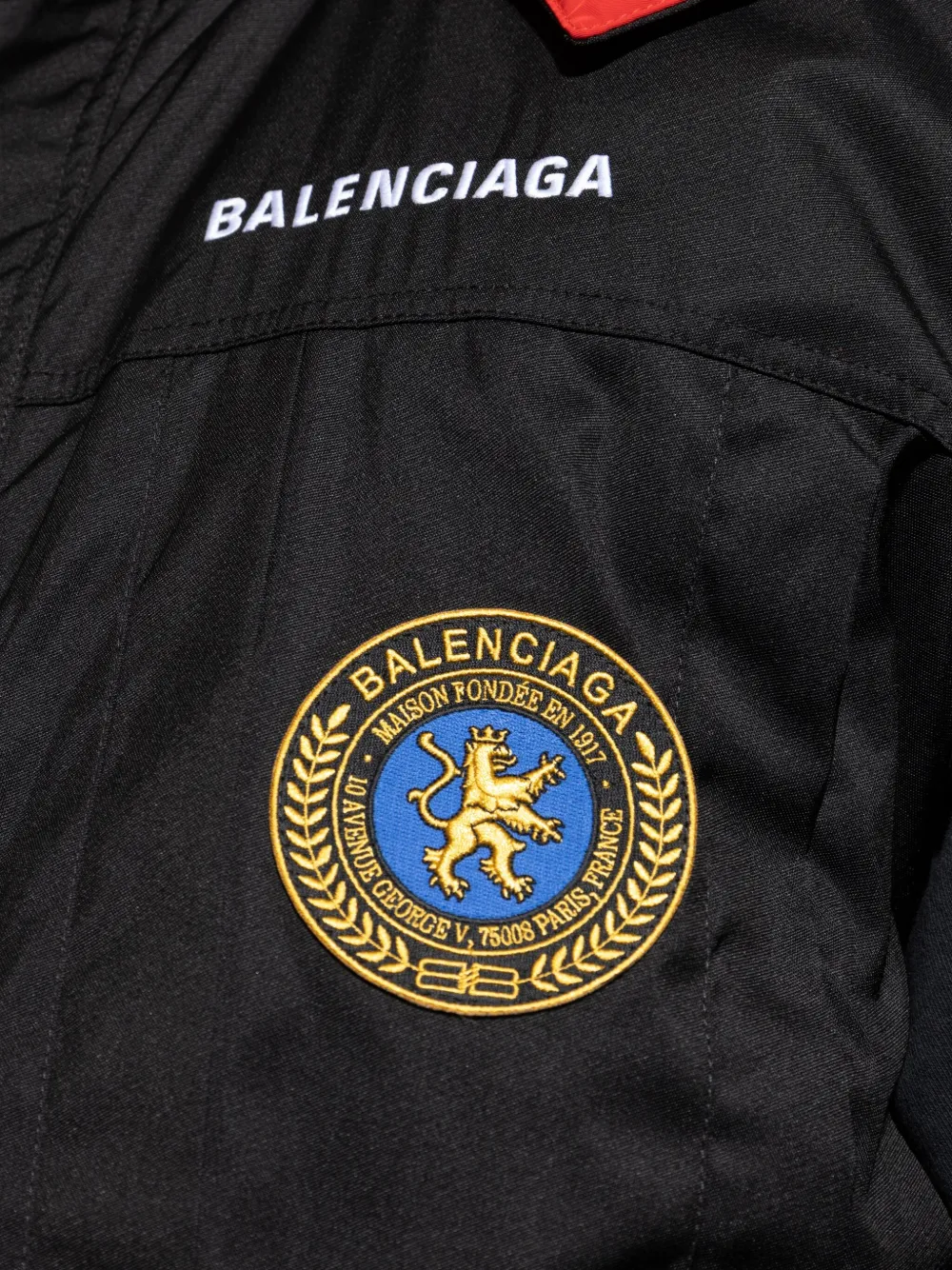 Balenciaga Gewatteerd jack Zwart