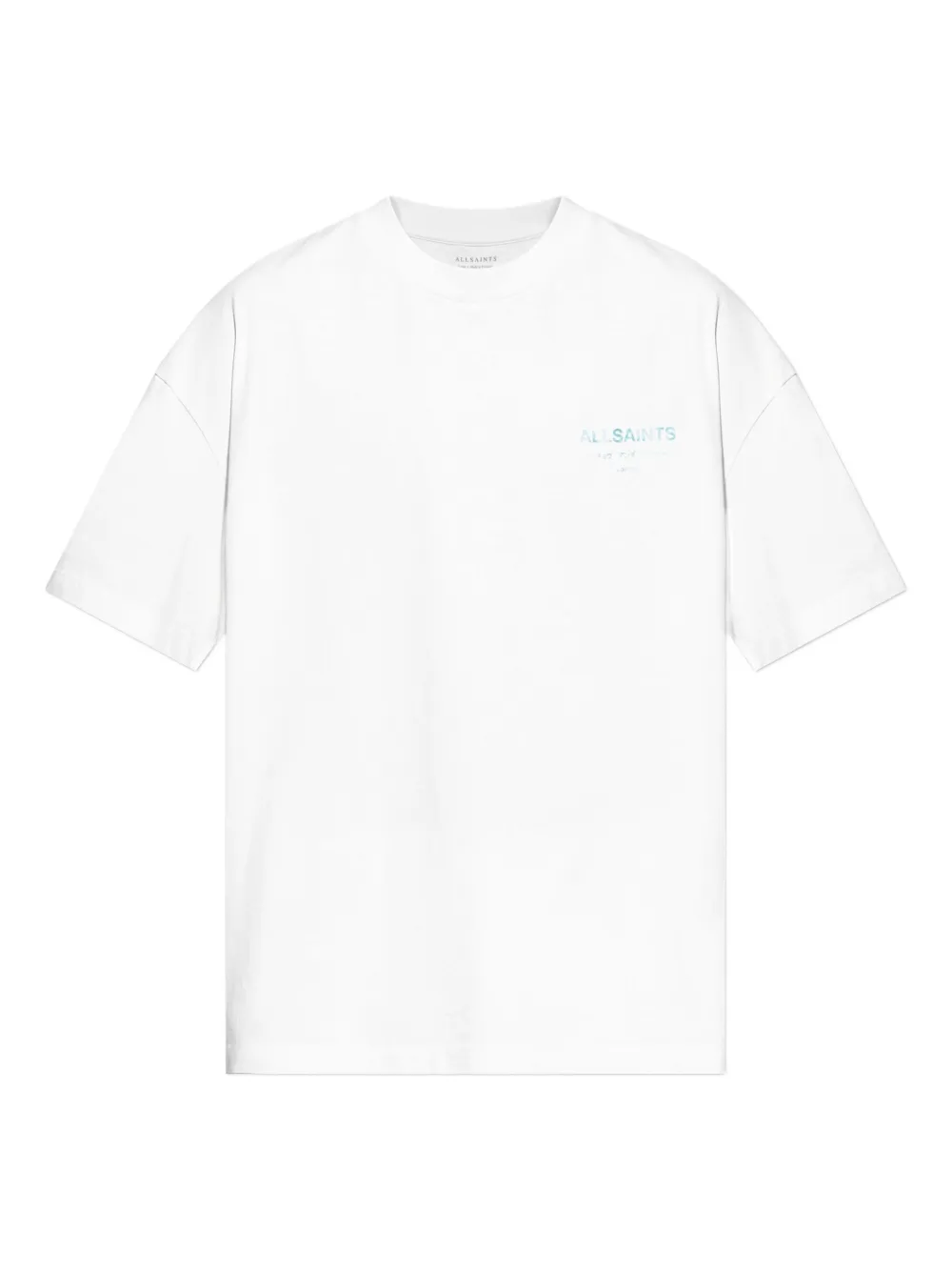 AllSaints Underground T-shirt met logo Wit